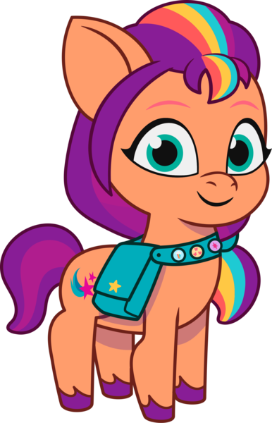 Size: 1462x2275 | Tagged: safe, derpibooru import, official, sunny starscout, earth pony, pony, g5, my little pony: tell your tale, .ai available, .svg available, badge, female, filly, filly sunny starscout, fluttershy's cutie mark, foal, image, mane stripe sunny, png, rainbow dash's cutie mark, simple background, smiling, solo, sunny's bag, transparent background, twilight sparkle's cutie mark, unshorn fetlocks, vector, younger