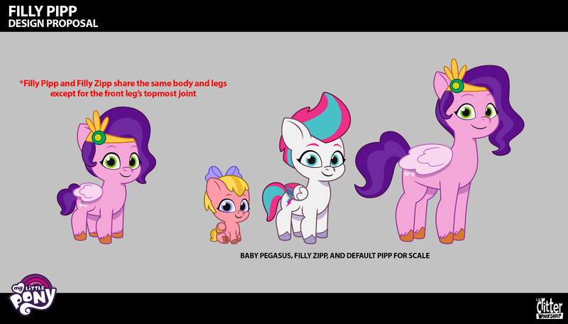 Size: 2360x1344 | Tagged: safe, derpibooru import, official, pipp petals, zipp storm, pegasus, pony, g5, my little pony: tell your tale, .psd available, behind the scenes, colored wings, concept art, diadem, female, filly, filly pipp petals, filly zipp storm, foal, folded wings, image, jewelry, mare, multicolored wings, png, regalia, royal sisters (g5), siblings, sisters, smiling, solo focus, unshorn fetlocks, wings, younger