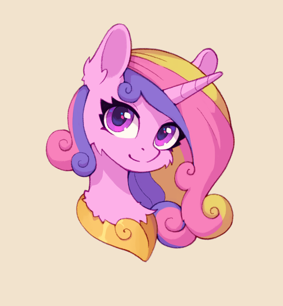 Size: 926x1000 | Tagged: safe, artist:maytee, derpibooru import, part of a set, princess cadance, alicorn, pony, g4, bust, cute, cutedance, digital art, image, png, portrait, simple background, solo