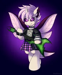 Size: 2310x2800 | Tagged: safe, artist:madelinne, derpibooru import, oc, oc:elytra, pony, clothes, electric guitar, female, guitar, image, looking at you, mare, musical instrument, playing guitar, png, solo