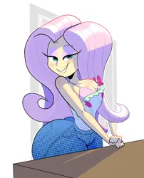 Size: 1344x1664 | Tagged: suggestive, artist:cakeponer, derpibooru import, fluttershy, equestria girls, g4, image, jpeg, solo