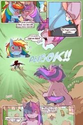 Size: 960x1440 | Tagged: suggestive, artist:cold-blooded-twilight, derpibooru import, edit, rainbow dash, spike, twilight sparkle, dragon, pegasus, pony, unicorn, cold blooded twilight, comic:cold storm (ru), g4, 4 panel comic, alternate design, background pony, bipedal, blushing, both cutie marks, butt, clothes, comic, cyrillic, dialogue, dripping, fangs, fear, feathered wings, female, flirting, glow, glowing eyes, hair covering face, hair over one eye, hoofing, horn, image, leggings, lesbian, looking at each other, looking at someone, magic, molestation, nope, personal space invasion, png, retreating, running, running away, russian, shipping, shipping denied, smiling, socks, softcore, speech bubble, spread wings, stockings, superhero landing, thigh highs, tongue out, translation, translator:agent00k0t, twibutt, twidash, unicorn twilight, wet, wind, windswept mane, wings