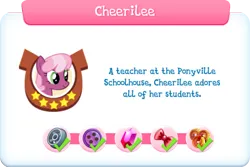 Size: 1020x681 | Tagged: safe, derpibooru import, cheerilee, pony, g4, gameloft, image, png