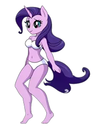 Size: 618x810 | Tagged: suggestive, artist:lôvâstiesêndâre, derpibooru import, oc, oc:cogno sparkle, bra, clothes, image, panties, png, simple background, transparent background, underwear, vector, white underwear