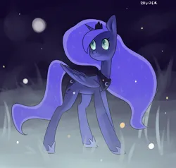 Size: 2560x2435 | Tagged: safe, artist:pavoek, derpibooru import, princess luna, alicorn, g4, commission, commissioner:shaddar, image, jpeg, simple background, solo