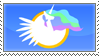 Size: 99x56 | Tagged: safe, derpibooru import, princess celestia, alicorn, pony, g4, deviantart stamp, female, horn, image, mare, png, solo