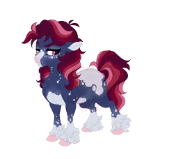 Size: 4500x4100 | Tagged: safe, artist:gigason, derpibooru import, oc, oc:red velvet, earth pony, pony, absurd resolution, female, image, mare, offspring, parent:commander hurricane, parent:cup cake, png, simple background, solo, transparent background