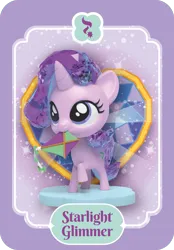 Size: 840x1206 | Tagged: safe, derpibooru import, official, starlight glimmer, pony, unicorn, g4, female, horn, image, kite, kwistal fwenz, mare, merchandise, mighty jaxx, mouth hold, png, raised hoof, solo, tail, that pony sure does love kites, toy