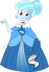 Size: 1167x1716 | Tagged: safe, artist:rarity525, derpibooru import, oc, oc:jemima sparkle, unofficial characters only, human, equestria girls, g4, cape, cinderella, clothes, dress, female, gown, image, looking at you, petticoat, png, princess, princess costume, princess dress, smiling, smiling at you, solo