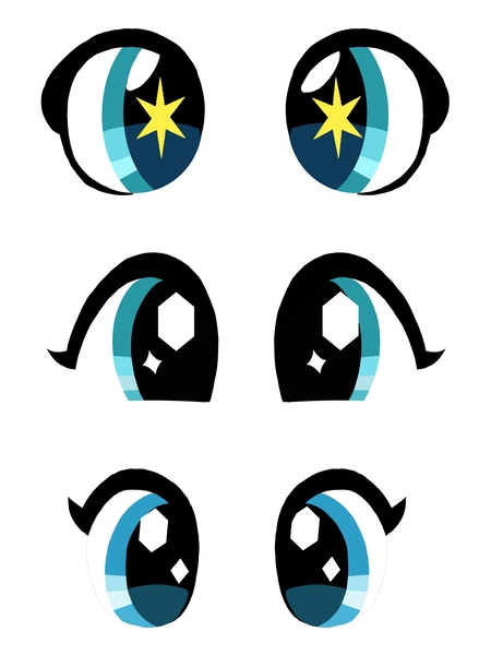 Size: 3072x4096 | Tagged: safe, artist:brella, derpibooru import, idw, radiant hope, g4, design, eye, eyes, image, jpeg, multiple eyes, no pony