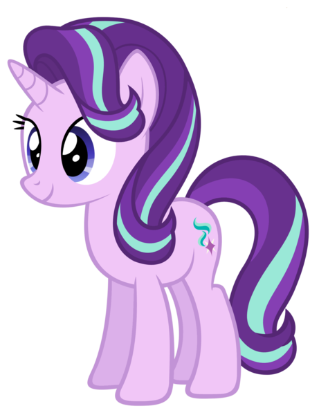 Size: 1528x2048 | Tagged: safe, artist:zacatron94, derpibooru import, starlight glimmer, pony, unicorn, g4, blue eyes, cute, example, female, glimmerbetes, horn, image, mare, multicolored mane, multicolored tail, png, simple background, smiling, solo, standing, tail, transparent background, vector