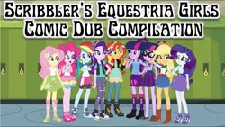 Size: 1280x720 | Tagged: safe, derpibooru import, applejack, fluttershy, pinkie pie, rainbow dash, rarity, sci-twi, starlight glimmer, sunset shimmer, twilight sparkle, equestria girls, g4, humane eight, humane five, humane seven, humane six, image, jpeg