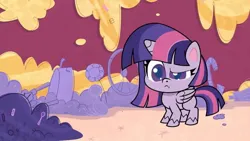 Size: 736x414 | Tagged: safe, derpibooru import, screencap, twilight sparkle, twilight sparkle (alicorn), alicorn, pony, g4, my little pony: pony life, princess probz, spoiler:pony life s01e01, female, image, jpeg, mare, solo