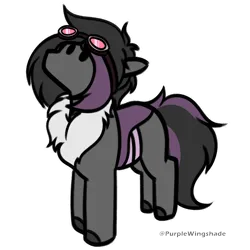 Size: 3000x3000 | Tagged: safe, artist:purple wingshade, derpibooru import, oc, oc:mimicry, unofficial characters only, changedling, changeling, pony, female, image, mare, png, solo