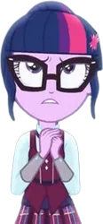 Size: 1173x2520 | Tagged: safe, derpibooru import, edit, edited screencap, editor:mrtoonlover83, screencap, sci-twi, twilight sparkle, human, equestria girls, g4, female, image, not a vector, png, solo