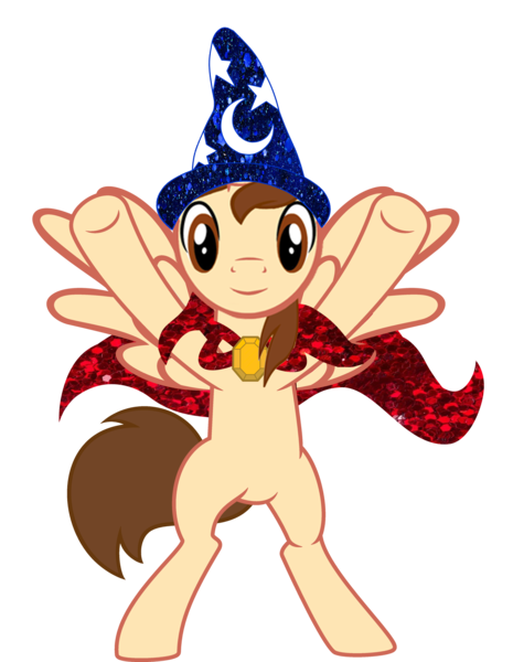 Size: 3521x4540 | Tagged: safe, artist:bubbacheezit, derpibooru import, oc, oc:caleb, unofficial characters only, alicorn, pony, g4, bipedal, cape, clothes, hat, image, male, png, simple background, solo, sorcerer, stallion, transparent background