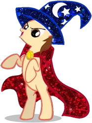 Size: 449x600 | Tagged: safe, artist:bubbacheezit, derpibooru import, oc, oc:caleb, unofficial characters only, alicorn, g4, cape, clothes, hat, image, male, png, rearing, simple background, sorceror, transparent background