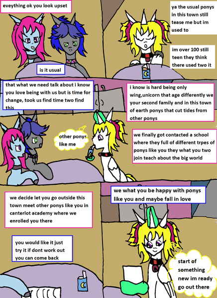 Size: 1391x1914 | Tagged: safe, artist:ask-luciavampire, derpibooru import, oc, alicorn, earth pony, pony, comic, comic page, image, png, tumblr