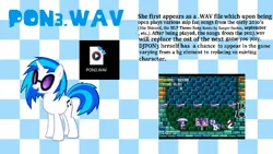 Size: 626x352 | Tagged: safe, artist:botchan-mlp, artist:epicheavytf2, artist:jaelachan, artist:pyrogaming, derpibooru import, edit, edited screencap, screencap, vinyl scratch, pony, unicorn, g4, .exe, checkered background, desktop, exe, female, game, glasses, horn, icon, image, mare, open mouth, pixel art, png, screenshots, smiling, solo, sonic 3 & knuckles, sonic the hedgehog, sonic the hedgehog (series), sprite, video game, vinyl's glasses