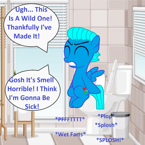 Size: 1580x1580 | Tagged: suggestive, artist:memeartboi, derpibooru import, ponified, pegasus, pony, g4, bathroom, but why, colt, eyes closed, foal, gritted teeth, grunt, grunting, gumball watterson, image, imminent flush, implied diarrhea, implied farting, implied pooping, implied wetting, indoors, male, onomatopoeia, pain, pegasus wings, png, pushing, sick, sitting, sitting on toilet, solo, sound effects, speech bubble, spread wings, struggle, struggling, suffering, teeth, text, the amazing world of gumball, toilet, toilet humor, toilet paper, trash can, ugh, uncomfortable, wings