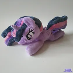 Size: 1500x1500 | Tagged: safe, artist:percypawz, derpibooru import, twilight sparkle, twilight sparkle (alicorn), alicorn, original species, plush pony, pony, g4, image, plushie, png, toy