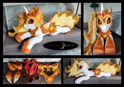 Size: 5496x3872 | Tagged: safe, artist:purplenebulastudios, derpibooru import, daybreaker, pony, g4, image, irl, jpeg, photo, plushie, solo