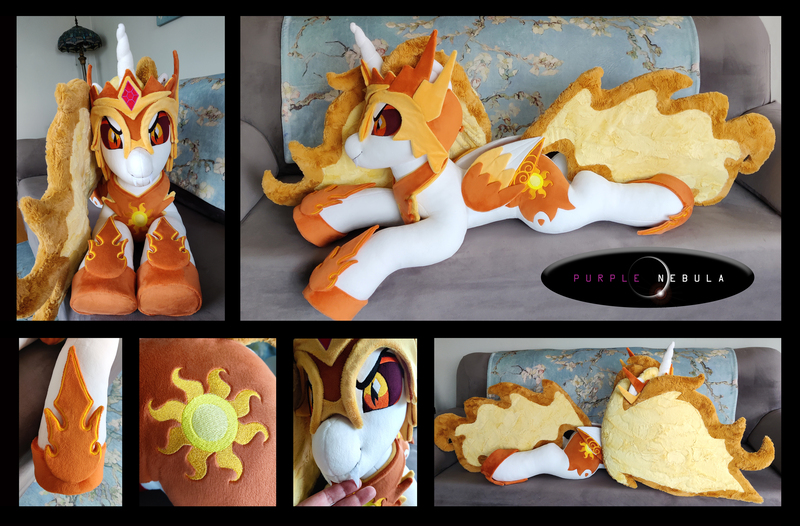 Size: 5892x3872 | Tagged: safe, artist:purplenebulastudios, derpibooru import, daybreaker, pony, g4, image, irl, jpeg, photo, plushie, solo