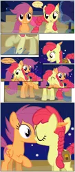 Size: 2700x6217 | Tagged: safe, artist:gm-scoots, derpibooru import, apple bloom, scootaloo, comic:bleeding hearts, female, image, lesbian, png, ship:scootabloom, shipping