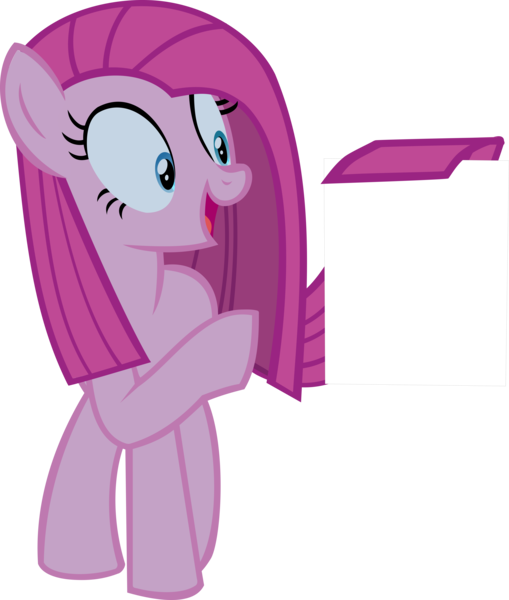 Size: 11590x13670 | Tagged: safe, artist:retroponybro, derpibooru import, pinkie pie, pony, g4, base used, female, full body, image, inkscape, mare, paper, pinkamena diane pie, png, simple background, transparent background, vector