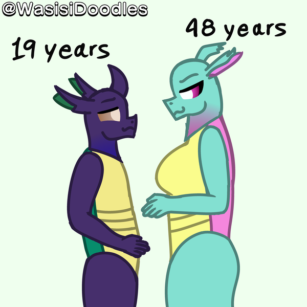 Size: 4500x4500 | Tagged: safe, artist:alejandrogmj, artist:wasisi, derpibooru import, spiracle, oc, oc:wasisi, ponified, anthro, changedling, changeling, pony, g4, 1000 hours in ms paint, age difference, canon x oc, changedling oc, changeling oc, green background, image, png, simple background