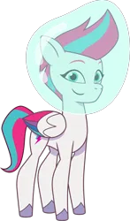 Size: 2337x3987 | Tagged: safe, derpibooru import, official, zipp storm, pegasus, pony, g5, my little pony: tell your tale, spoiler:g5, spoiler:my little pony: tell your tale, spoiler:tyts02e28, .ai available, .svg available, bubble, colored wings, enchantment under the sea, female, folded wings, image, mare, multicolored wings, png, simple background, smiling, solo, transparent background, unshorn fetlocks, vector, wings