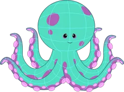 Size: 5165x3835 | Tagged: safe, derpibooru import, official, octopus, g5, my little pony: tell your tale, spoiler:g5, spoiler:my little pony: tell your tale, spoiler:tyts02e28, .ai available, .svg available, enchantment under the sea, image, png, simple background, transparent background, vector