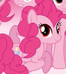 Size: 1243x1395 | Tagged: safe, artist:pinkiepartypiepiety, derpibooru import, pinkie pie, g4, female, image, png, red eyes, solo