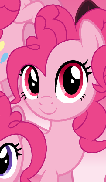 Size: 777x1335 | Tagged: safe, artist:pinkiepartypiepiety, derpibooru import, pinkie pie, g4, female, image, pink eyes, png, solo