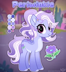 Size: 2000x2169 | Tagged: safe, artist:lovinglypromise, derpibooru import, oc, oc:periwinkle, earth pony, pony, female, image, mare, png, reference sheet, solo