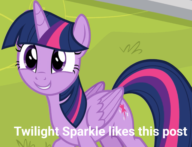 Size: 640x491 | Tagged: safe, derpibooru import, edit, edited screencap, screencap, twilight sparkle, twilight sparkle (alicorn), alicorn, pony, g4, horse play, season 8, spoiler:s08, adorkable, cropped, cute, dork, female, folded wings, horn, image, mare, meme, my little pony, png, smiling, solo, twiabetes, twilight sparkle likes this post, wings