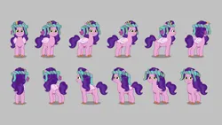 Size: 5806x3266 | Tagged: safe, derpibooru import, official, pipp petals, pegasus, pony, g5, my little pony: tell your tale, spoiler:g5, spoiler:my little pony: tell your tale, spoiler:tyts02e28, alternate hairstyle, diadem, enchantment under the sea, female, folded wings, image, jewelry, mare, png, regalia, smiling, solo, toon boom, turnaround, unshorn fetlocks, wings