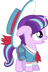 Size: 3000x4478 | Tagged: safe, artist:cloudy glow, derpibooru import, snowfall frost, starlight glimmer, pony, unicorn, g4, female, filly, foal, horn, image, png, simple background, solo, transparent background, vector