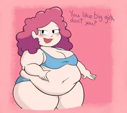 Size: 2250x2000 | Tagged: safe, artist:fattysden, derpibooru import, pinkie pie, human, g4, fat, female, image, obese, plump, png, pudgy pie