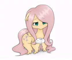 Size: 640x533 | Tagged: safe, artist:jazzhooves, derpibooru import, angel bunny, fluttershy, pegasus, pony, rabbit, g4, angelbetes, animal, colored hooves, colored wings, colored wingtips, cute, duo, duo male and female, female, floppy ears, folded wings, hoof fluff, hooves, image, jpeg, male, mare, older, older fluttershy, shyabetes, simple background, sitting, sleeping, white background, wings