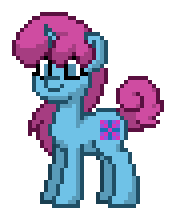 Size: 176x220 | Tagged: safe, derpibooru import, pony, pony town, image, offspring, parent:party favor, parent:pinkie pie, parents:partypie, png, solo