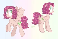 Size: 1340x904 | Tagged: safe, artist:lullapiies, derpibooru import, oc, oc:lullapie, pegasus, pony, alternate hairstyle, female, image, mare, png, solo