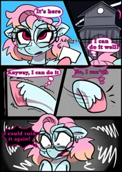 Size: 1240x1754 | Tagged: safe, artist:jully-park, derpibooru import, oc, oc:charlotte parker, earth pony, pony, comic:how i meet my chaotic friends, comic, image, png