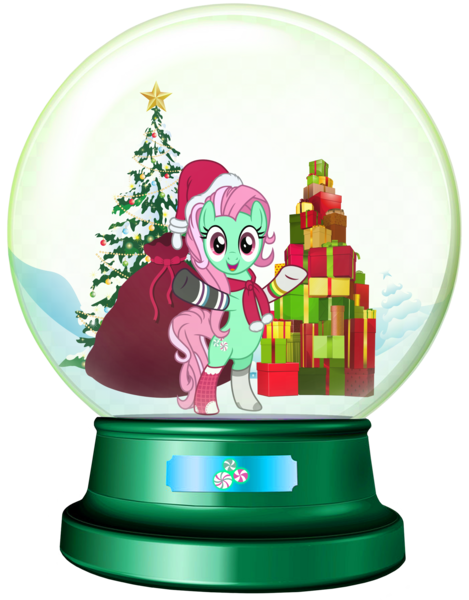 Size: 1700x2177 | Tagged: safe, artist:durpy, artist:jeatz-axl, artist:user15432, derpibooru import, minty, earth pony, pony, g3, g4, christmas, christmas 2024, christmas presents, christmas star, christmas tree, clothes, g3 to g4, generation leap, hat, holiday, image, looking at you, open mouth, open smile, png, present, santa hat, santa sack, scarf, simple background, smiling, snow, snow globe, snowflake, socks, solo, transparent background, tree, winter