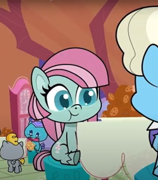 Size: 935x1062 | Tagged: safe, derpibooru import, screencap, minty (g4), death of a sales-pony, g4, my little pony: pony life, spoiler:pony life s01e07, cropped, cut scene, image, jpeg