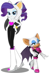 Size: 590x860 | Tagged: safe, artist:kalel156, derpibooru import, rarity, bat, human, equestria girls, g4, bare shoulders, clothes, cosplay, costume, female, image, png, rouge the bat, simple background, sleeveless, sonic the hedgehog (series), strapless, transparent background, vector