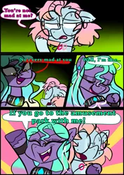 Size: 1240x1754 | Tagged: safe, artist:jully-park, derpibooru import, oc, oc:charlotte parker, oc:ella evans, earth pony, pegasus, pony, comic:how i meet my chaotic friends, comic, image, png