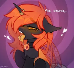 Size: 2048x1877 | Tagged: suggestive, artist:shelti, ponerpics import, oc, unofficial characters only, pony, ahegao, clothes, dialogue, female, image, jpeg, leash, mare, open mouth, socks, tongue out