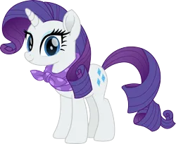 Size: 3669x3000 | Tagged: safe, artist:cloudy glow, derpibooru import, rarity, unicorn, g4, female, horn, image, kerchief, movie accurate, my little pony, my little pony: rainbow roadtrip, png, simple background, transparent background, vector