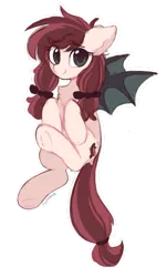 Size: 767x1268 | Tagged: safe, artist:flixanoa, derpibooru import, oc, oc:maple tart, unofficial characters only, bat pony, pony, bat pony oc, bat wings, derpibooru exclusive, image, png, simple background, solo, transparent background, wings